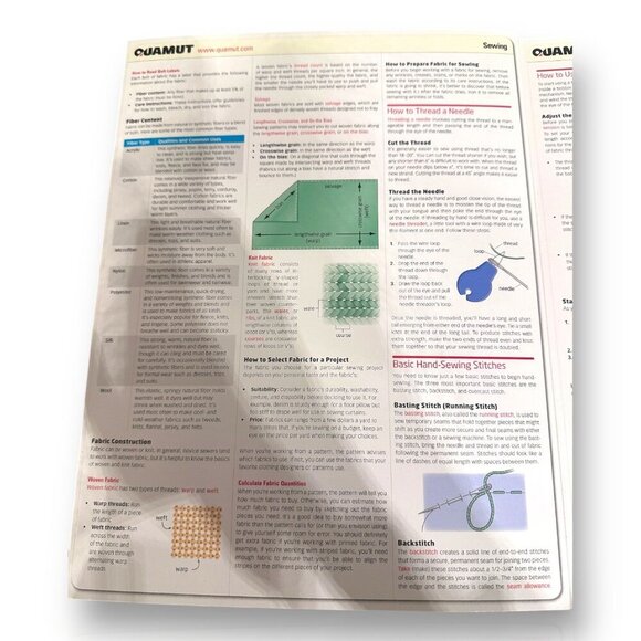 Quamut Sewing Guide Design Your Own Ready to Wear Line  "How To Do It" Guide Ref - Picture 3 of 3
